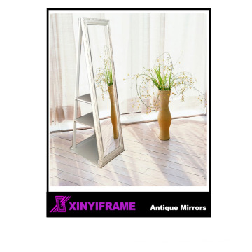 fashion modern floor stand mirror, wood dressing mirror, standing mirror